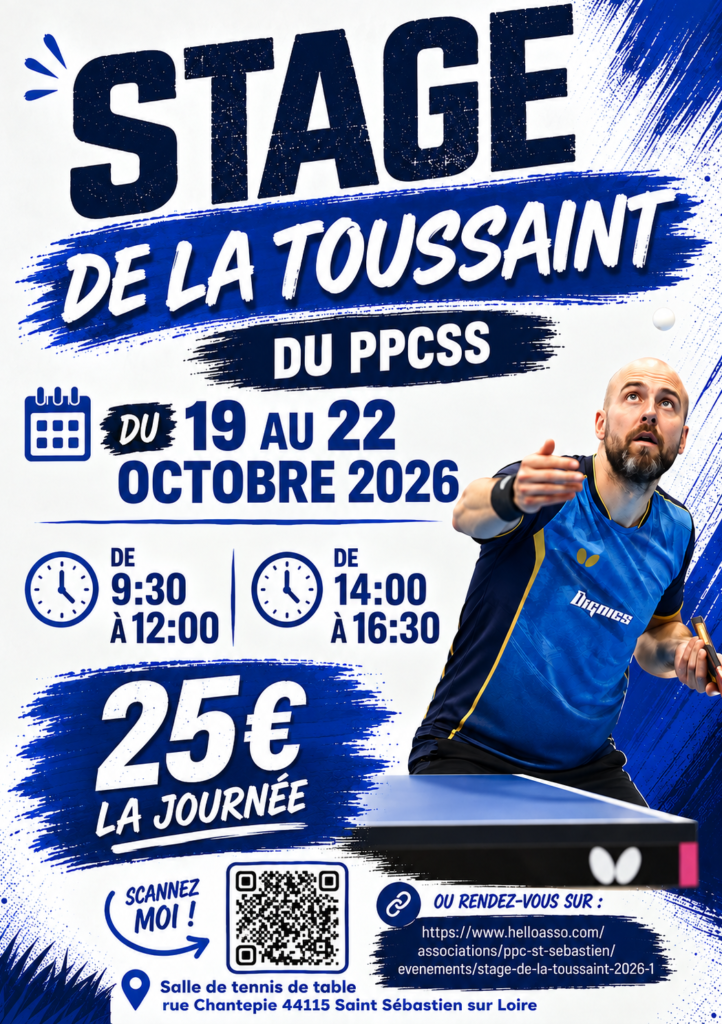 Stage de la Toussaint 2026